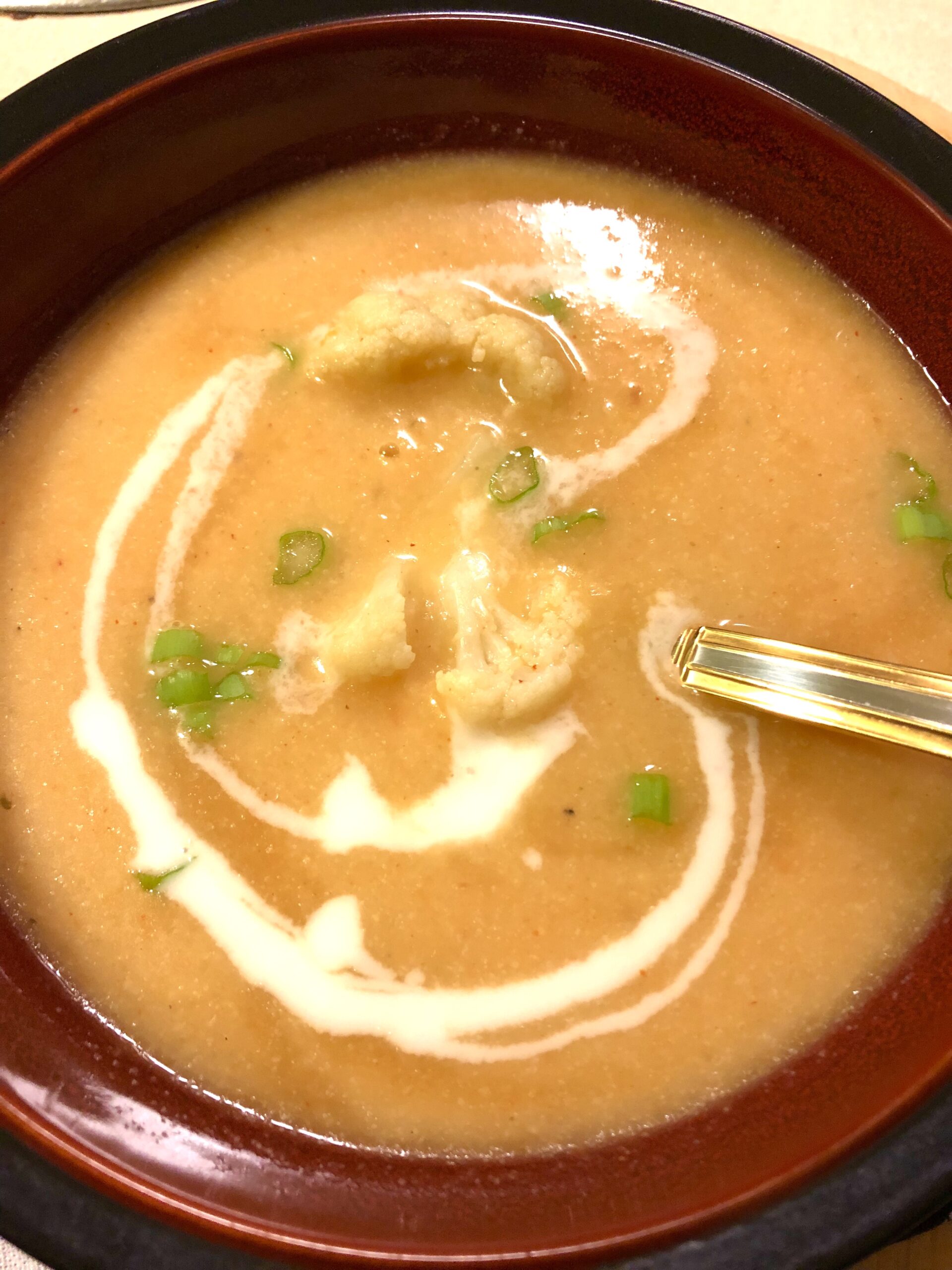 Butternut squash cauliflower soup instant online pot