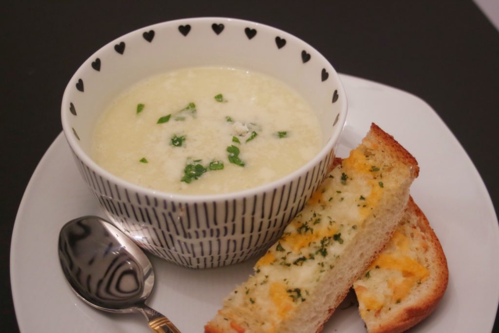 Instant Pot Cream Of Potato Leek Soup from potsandplanes.com