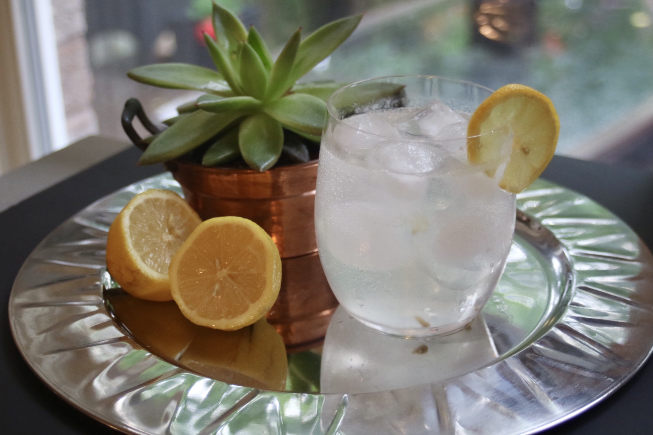 Limoncello Gin Fizz potsandplanes.com