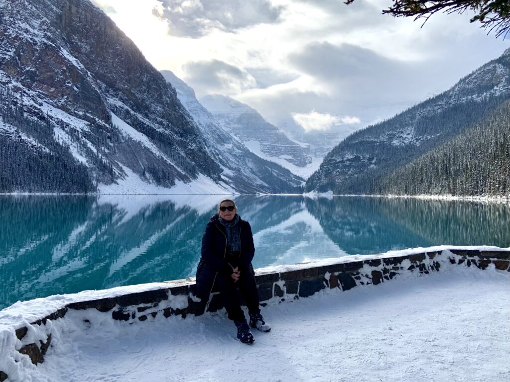 Visiting Lake Louise in the Fall - Pots + Planes