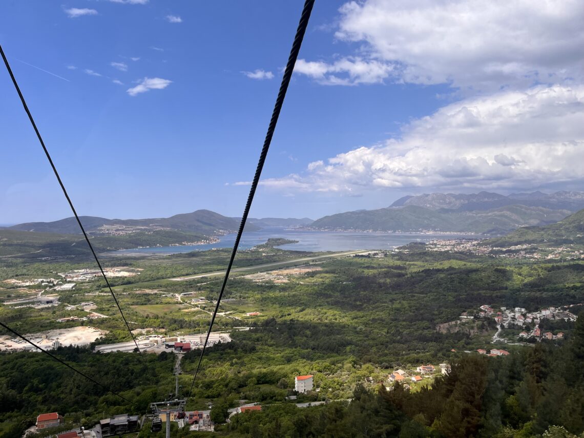 Kotor cable car views Potsandplanes.com