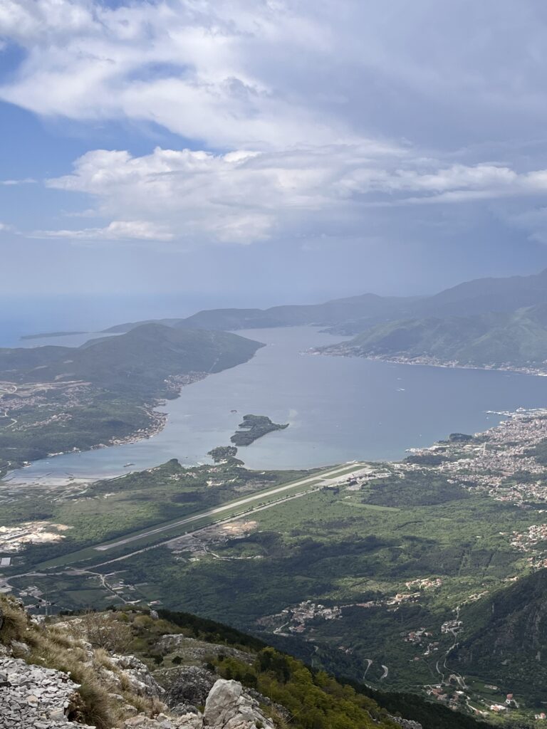 Kotor cable car scenery views Potsandplanes.com