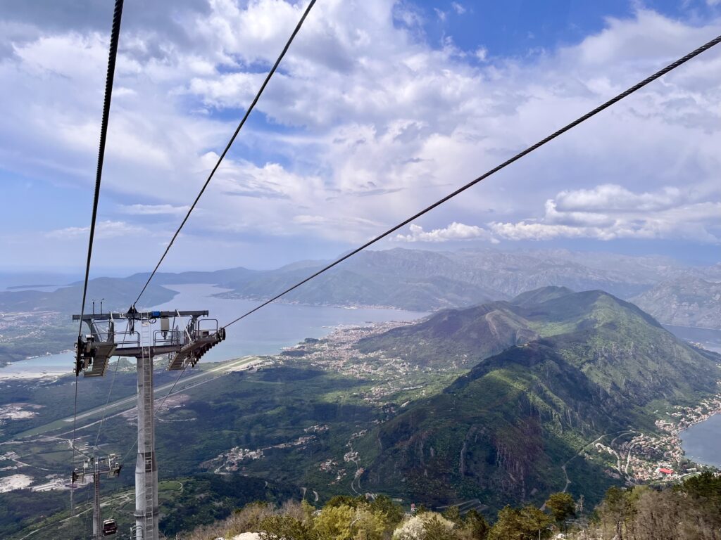 Kotor cable car views Potsandplanes.com