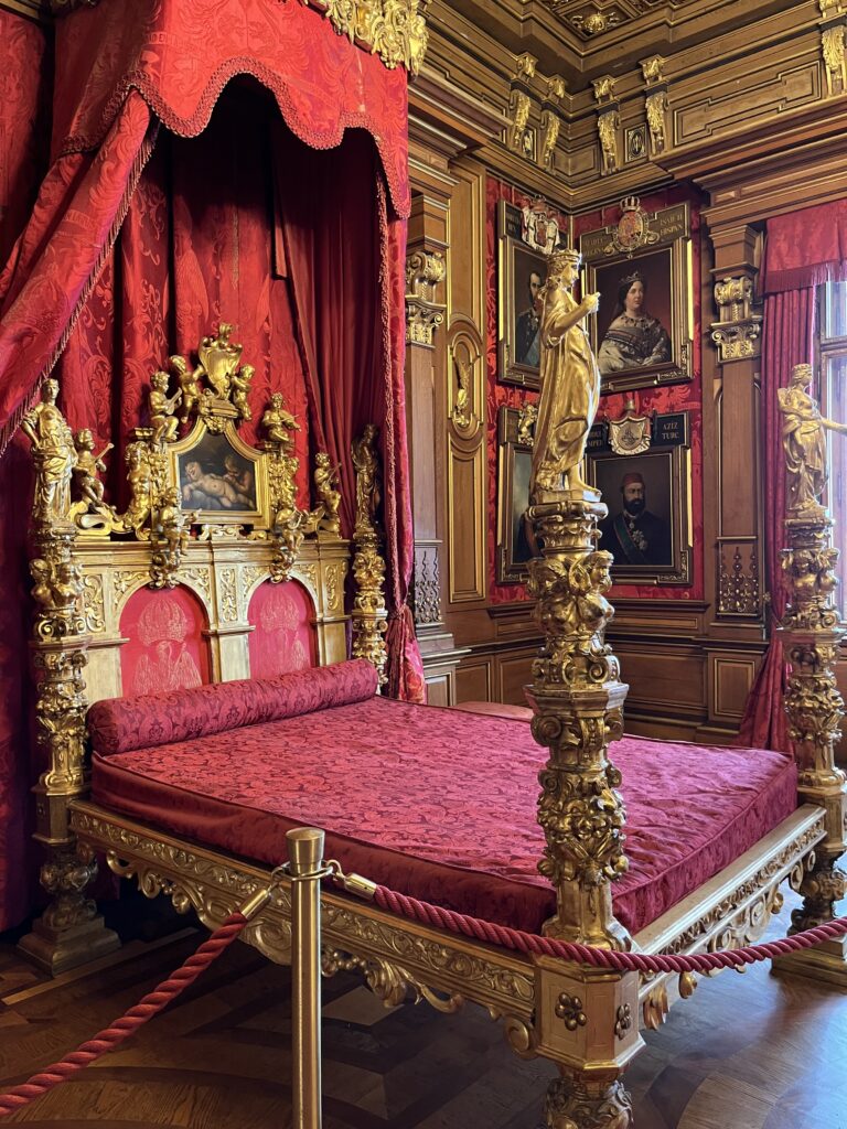 Miramare Castle bedroom potsandplanes.com