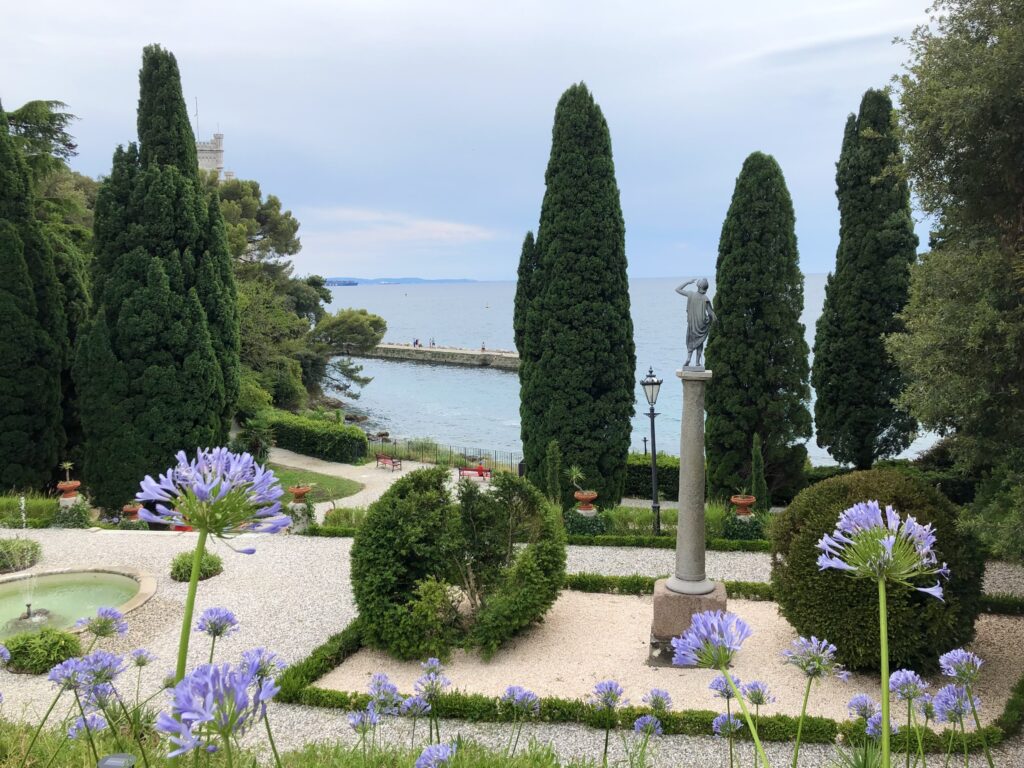 Miramare Castle gardens Potsandplanes.com