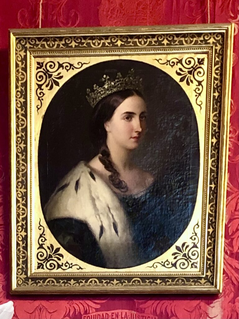 Portrait of Charlotte at Miramare Castle potsandplanes.com